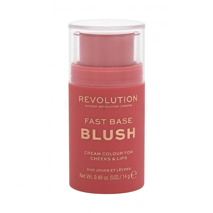 Makeup Revolution London Fast Base Blush Руж за жени 14 g Нюанс Bare