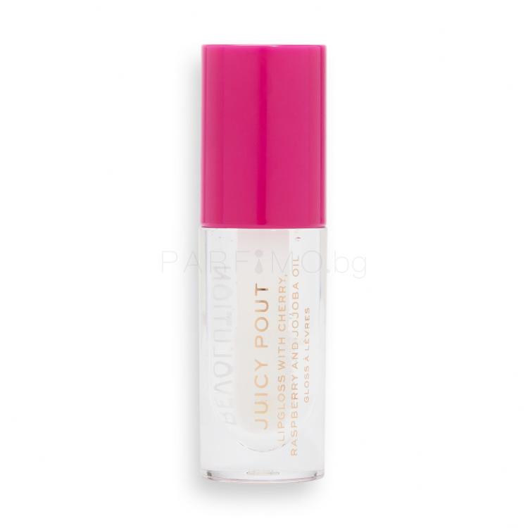 Makeup Revolution London Juicy Bomb Блясък за устни за жени 4,6 ml Нюанс Coconut