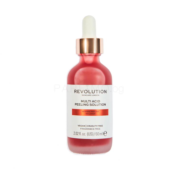 Revolution Skincare Multi Acid Intense Peeling Solution Ексфолиант за жени 60 ml