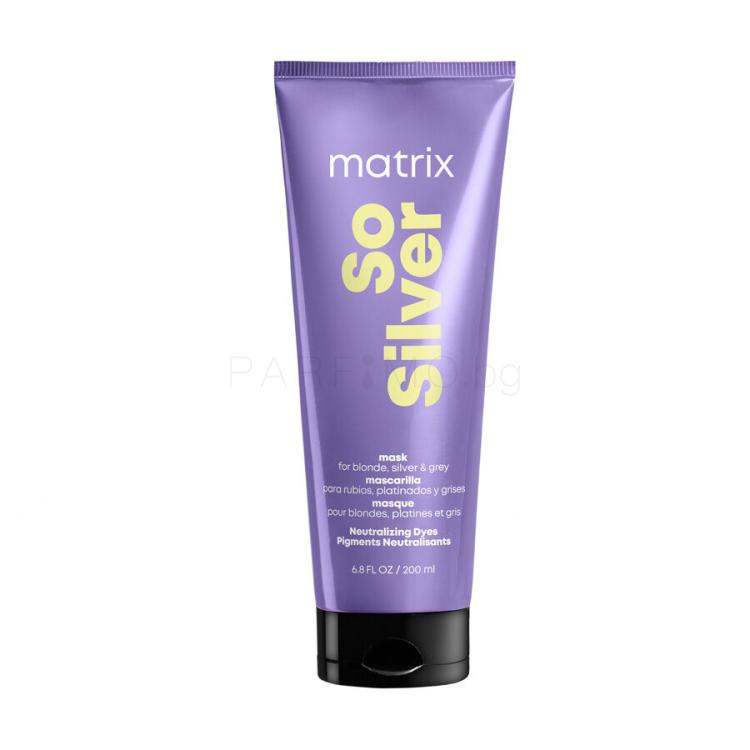 Matrix So Silver Mask Маска за коса за жени 200 ml