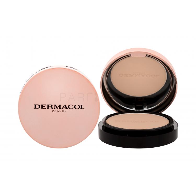 Dermacol 24H Long-Lasting Powder And Foundation Фон дьо тен за жени 9 g Нюанс 02