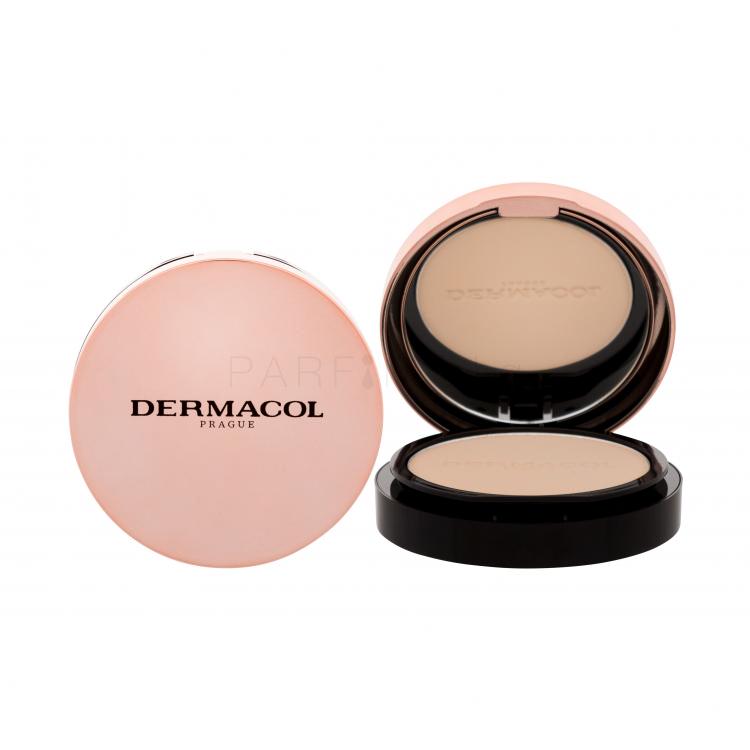 Dermacol 24H Long-Lasting Powder And Foundation Фон дьо тен за жени 9 g Нюанс 03