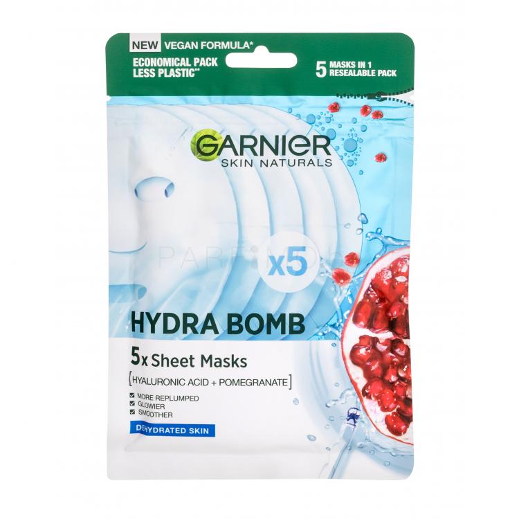 Garnier Skin Naturals Hydra Bomb Маска за лице за жени 5 бр