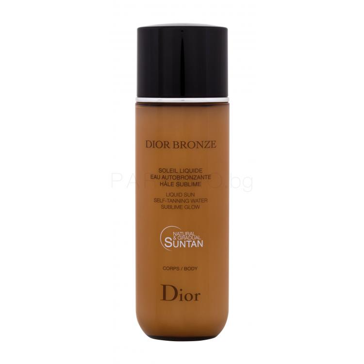Dior Bronze Liquid Sun Self-Tanning Water Sublime Glow Автобронзант за жени 100 ml ТЕСТЕР