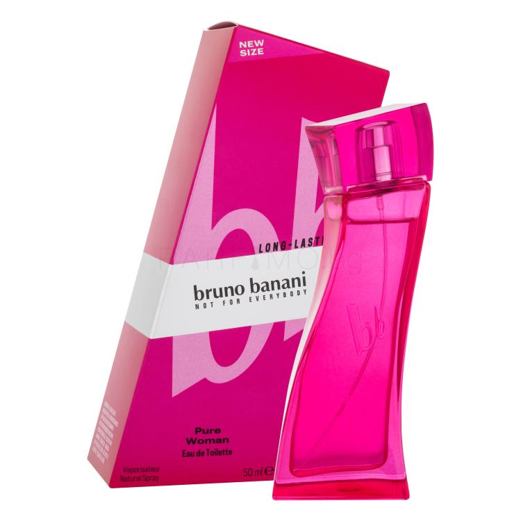 Bruno Banani Pure Woman Eau de Toilette за жени 50 ml увредена кутия