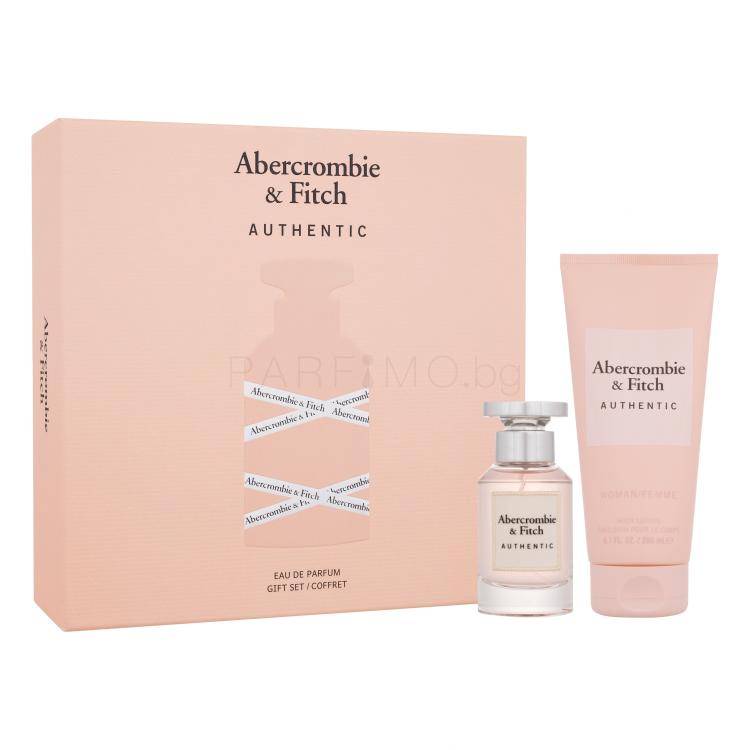 Abercrombie &amp; Fitch Authentic Подаръчен комплект EDP 50 ml + лосион за тяло 200 ml