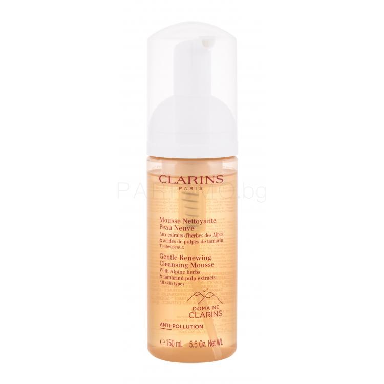 Clarins Gentle Renewing Почистваща пяна за жени 150 ml ТЕСТЕР