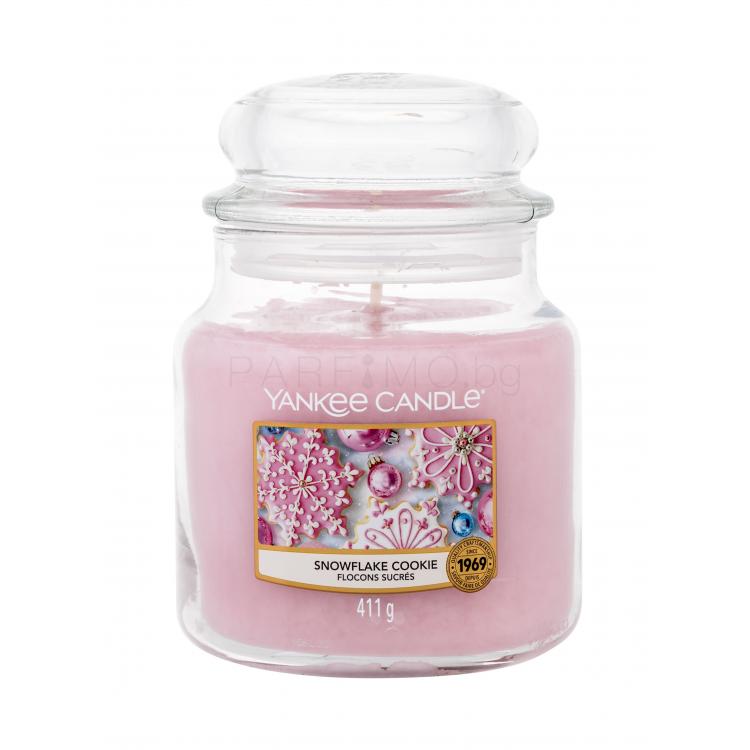 Yankee Candle Snowflake Cookie Ароматна свещ 411 g