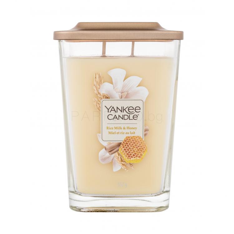 Yankee Candle Elevation Collection Rice Milk &amp; Honey Ароматна свещ 552 g