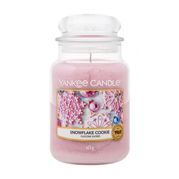 Yankee Candle Snowflake Cookie Ароматна свещ 623 g