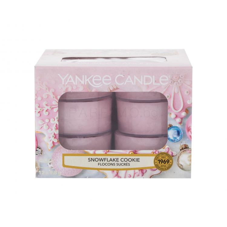 Yankee Candle Snowflake Cookie Ароматна свещ 117,6 g