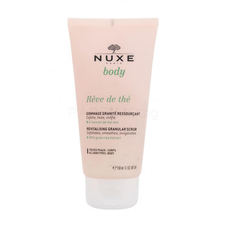 NUXE Rêve de Thé Revitalising Granular Scrub Ексфолиант за тяло за жени 150 ml