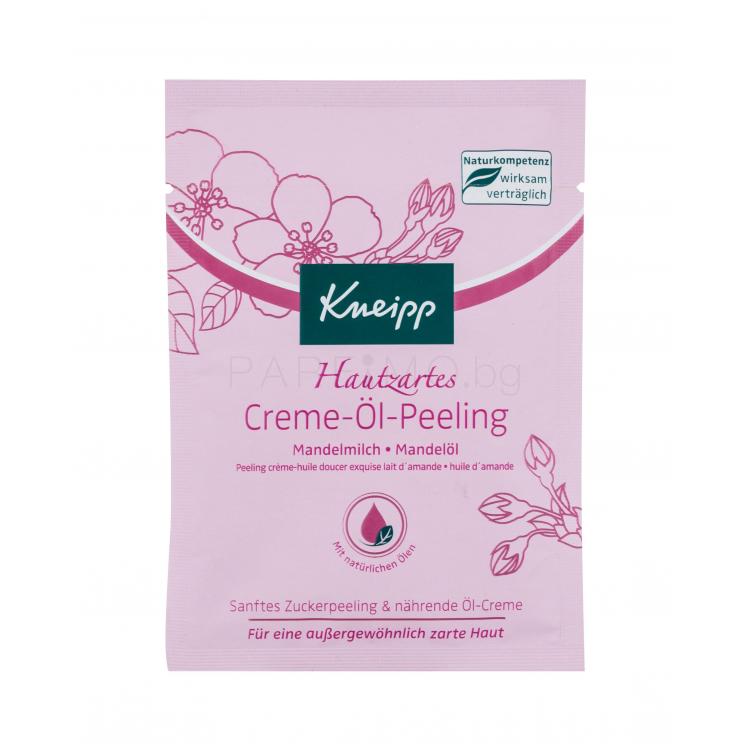 Kneipp Cream-Oil Peeling Almond Blossoms Ексфолиант за тяло за жени 40 ml