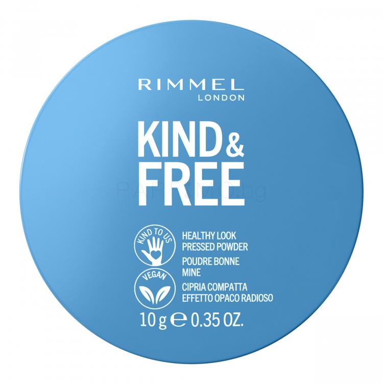 Rimmel London Kind &amp; Free Healthy Look Pressed Powder Пудра за жени 10 g Нюанс 030 Medium