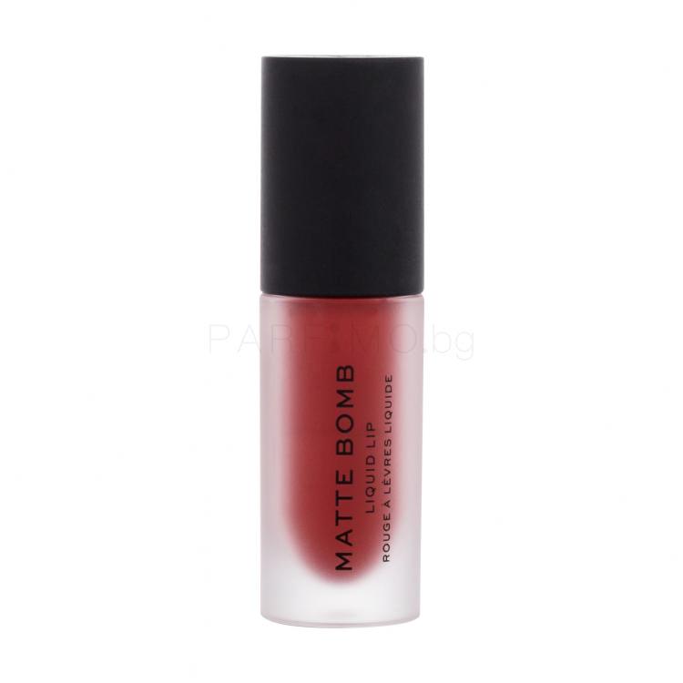 Makeup Revolution London Matte Bomb Червило за жени 4,6 ml Нюанс Lure Red