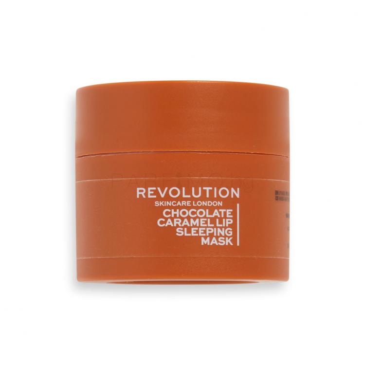 Revolution Skincare Lip Sleeping Mask Chocolate Caramel Балсам за устни за жени 10 g