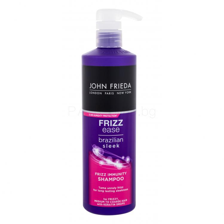 John Frieda Frizz Ease Brazilian Sleek Шампоан за жени 500 ml