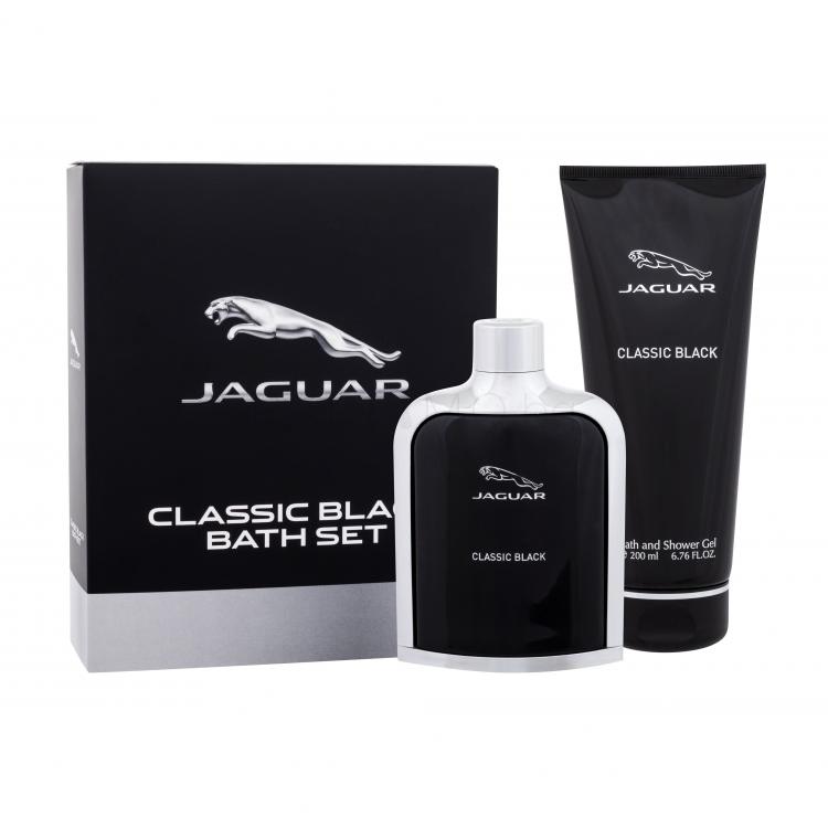 Jaguar Classic Black Подаръчен комплект EDT 100 ml + душ гел 200 ml