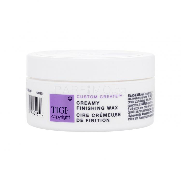 Tigi Copyright Custom Create Creamy Finishing Wax Восък за коса за жени 55 g