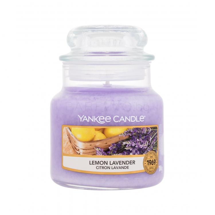 Yankee Candle Lemon Lavender Ароматна свещ 104 g