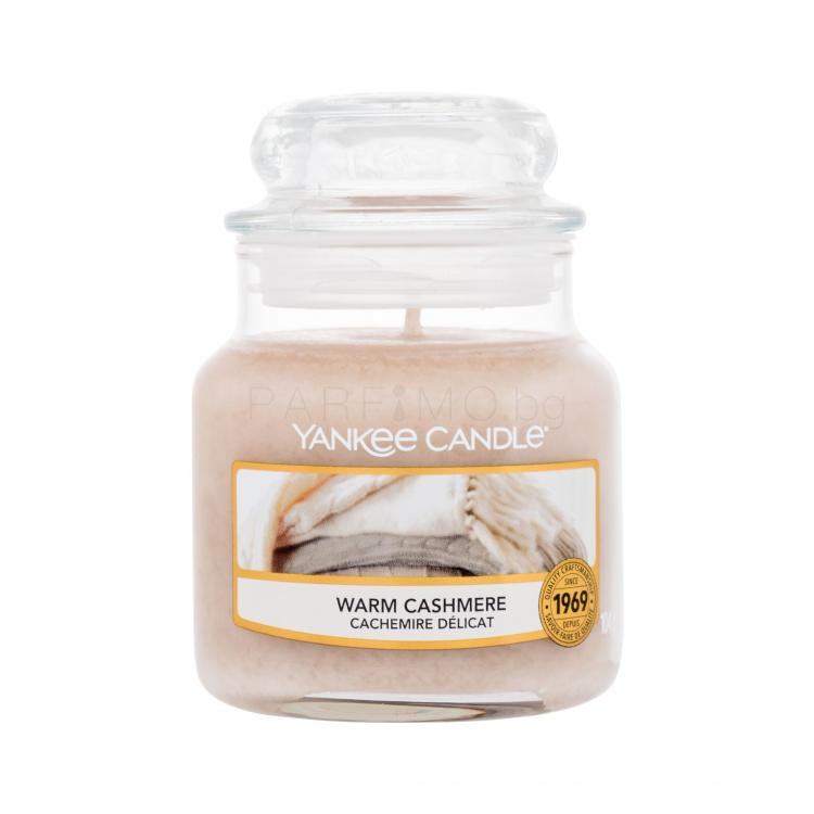 Yankee Candle Warm Cashmere Ароматна свещ 104 g