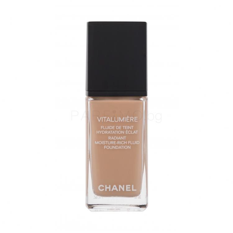 Chanel Vitalumière Radiant Moisture-Rich Fluid Foundation Фон дьо тен за жени 30 ml Нюанс 07 Ivoire