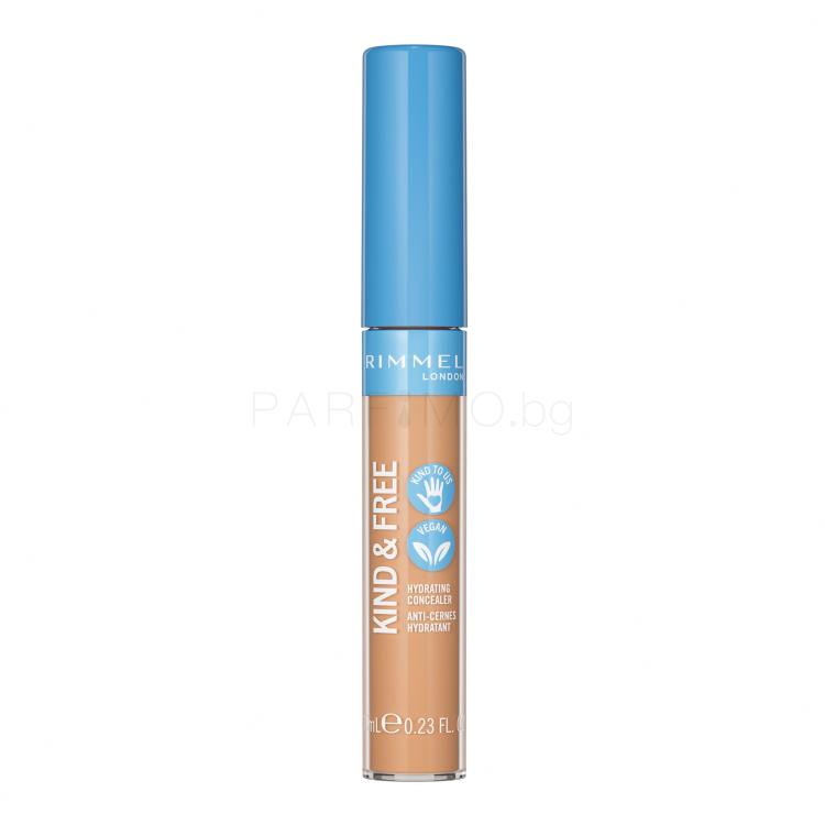 Rimmel London Kind &amp; Free Hydrating Concealer Коректор за жени 7 ml Нюанс 020 Light