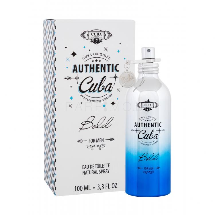 Cuba Authentic Bold Eau de Toilette за мъже 100 ml