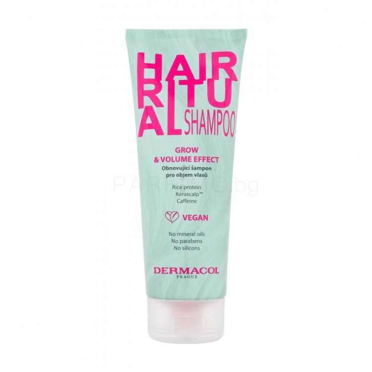 Dermacol Hair Ritual Grow &amp; Volume Shampoo Шампоан за жени 250 ml