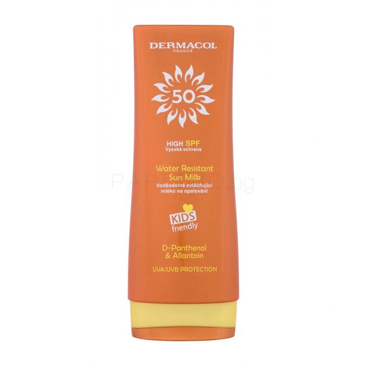 Dermacol Sun Water Resistant Milk SPF50 Слънцезащитна козметика за тяло 200 ml