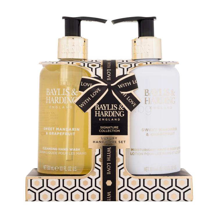 Baylis &amp; Harding Sweet Mandarin &amp; Grapefruit Signature Collection Set Подаръчен комплект лосион за тяло Sweet Mandarin &amp; Grapefruit 300 ml + течен сапун Sweet Mandarin &amp; Grapefruit 300 ml