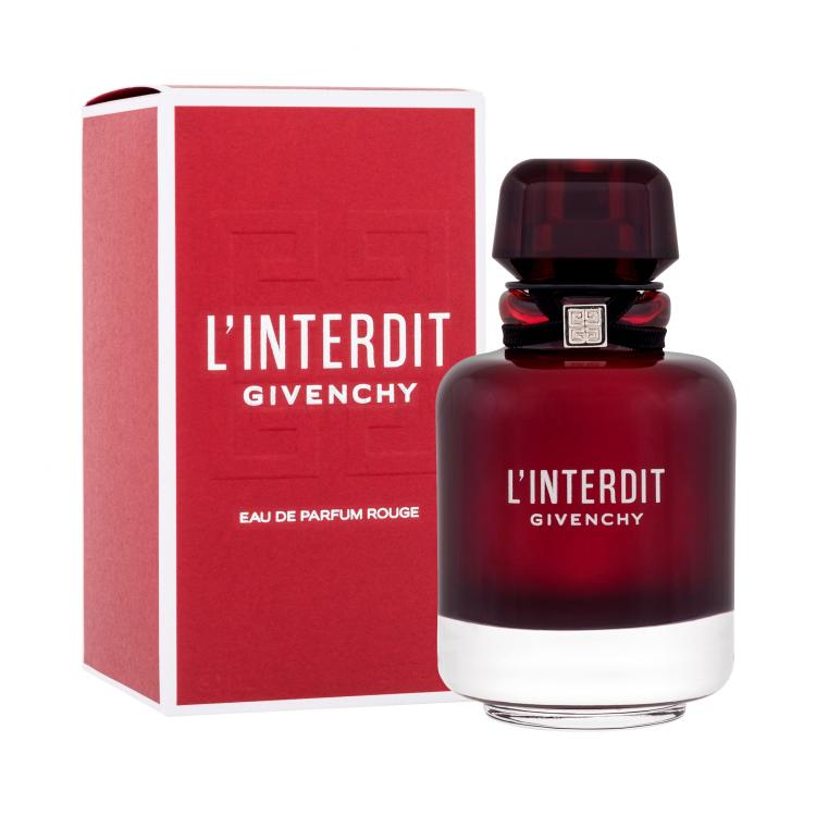 Givenchy L&#039;Interdit Rouge Eau de Parfum за жени 80 ml увредена кутия