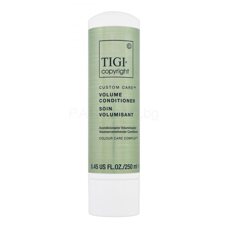 Tigi Copyright Custom Care Volume Conditioner Балсам за коса за жени 250 ml