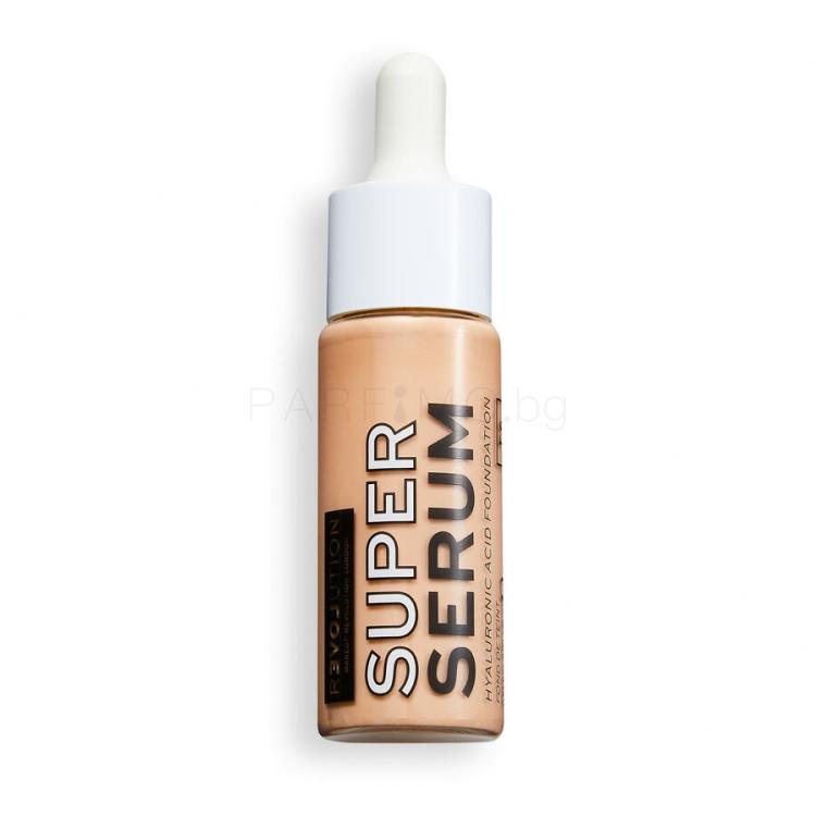 Revolution Relove Super Serum Hyaluronic Acid Foundation Фон дьо тен за жени 25 ml Нюанс F6