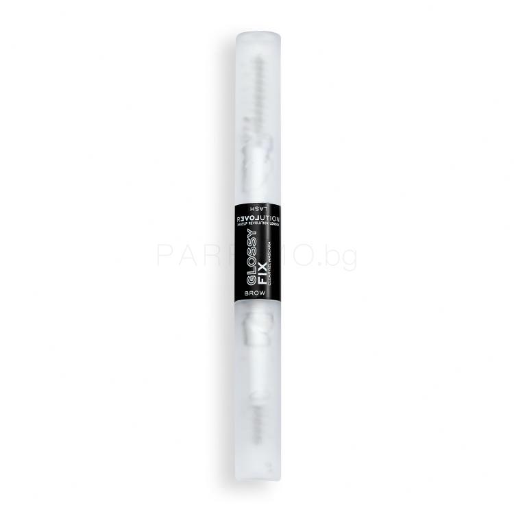 Revolution Relove Glossy Fix Clear Gel Mascara Спирала за жени 2 ml