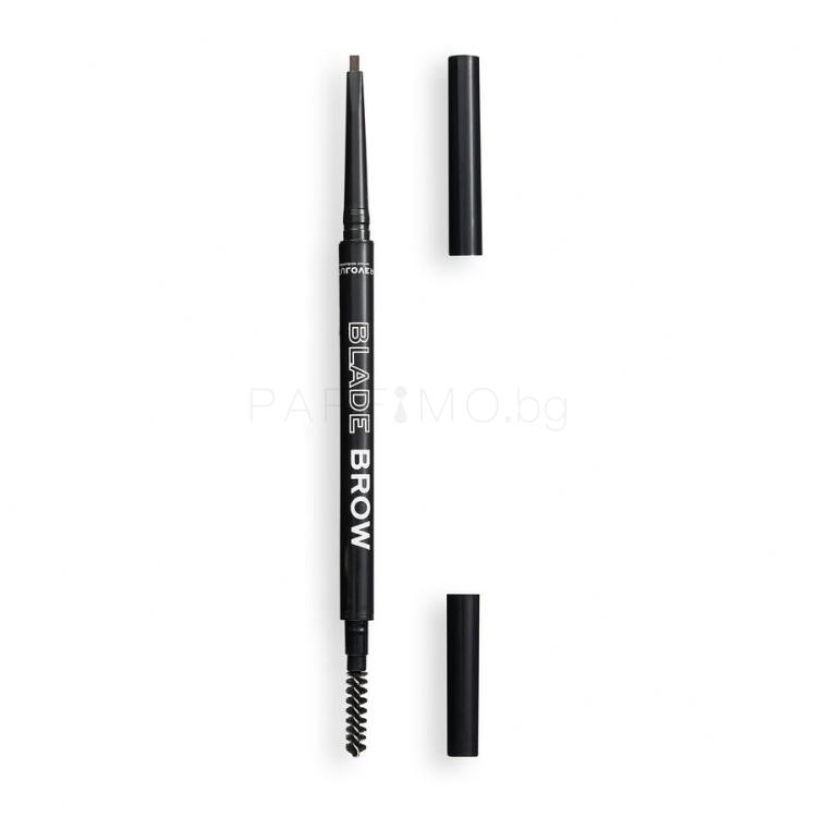 Revolution Relove Blade Brow Молив за вежди за жени 0,1 g Нюанс Brown