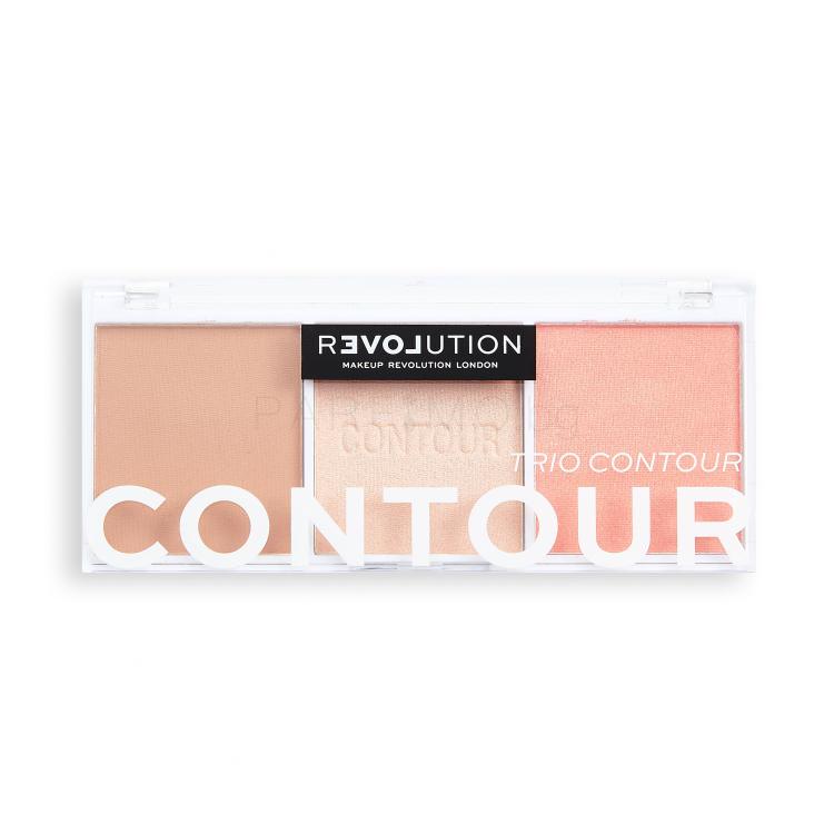 Revolution Relove Colour Play Contour Trio Контурираща палитра за жени 6 g Нюанс Sugar