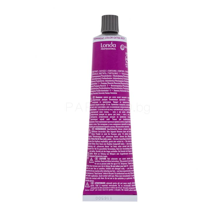 Londa Professional Permanent Colour Extra Rich Cream Боя за коса за жени 60 ml Нюанс 3/0 увредена кутия