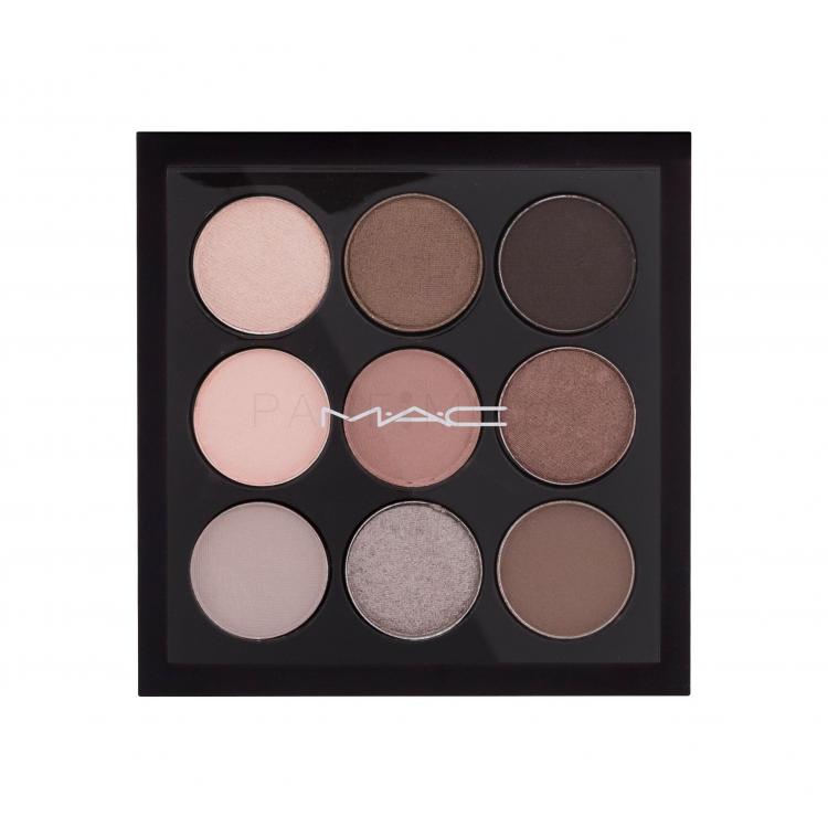 MAC Eye Shadow X 9 Сенки за очи за жени 5,85 g Нюанс Dusky Rose Times Nine