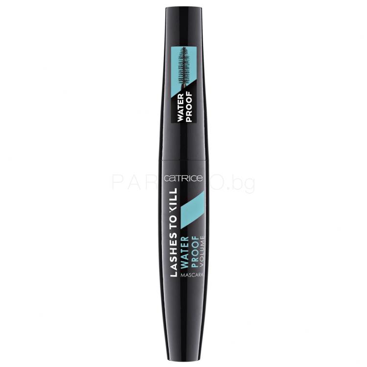 Catrice Lashes To Kill Waterproof Volume Спирала за жени 10 ml Нюанс Black