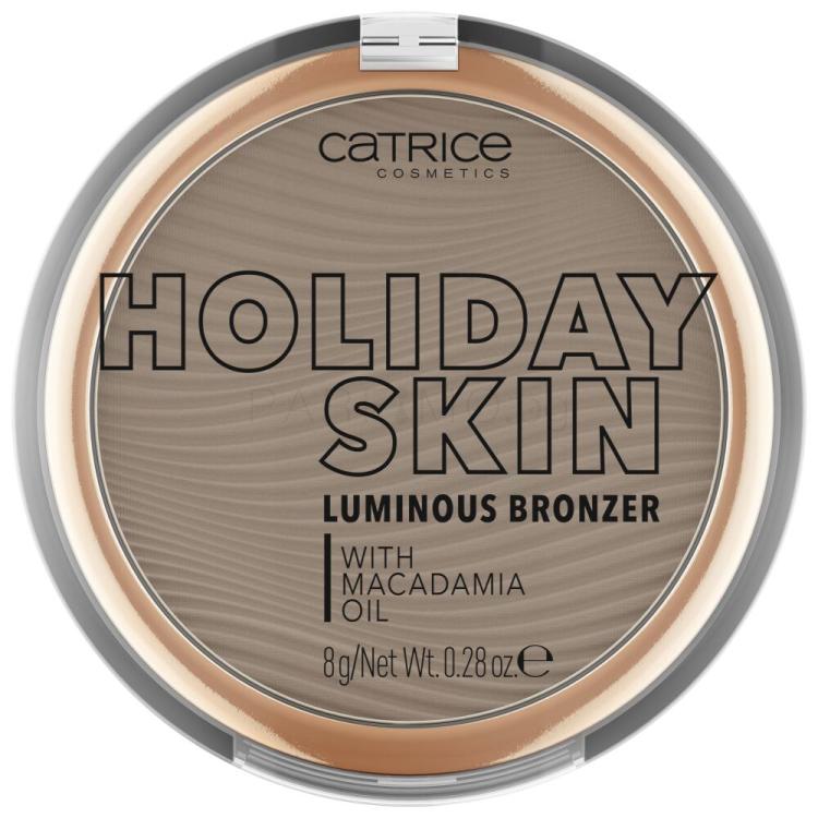 Catrice Holiday Skin Luminous Bronzer Бронзант за жени 8 g Нюанс 020 Off To The Island