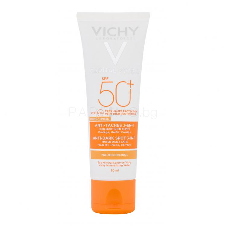 Vichy Capital Soleil Anti-Dark Spot 3-in-1 SPF50+ Дневен крем за лице за жени 50 ml