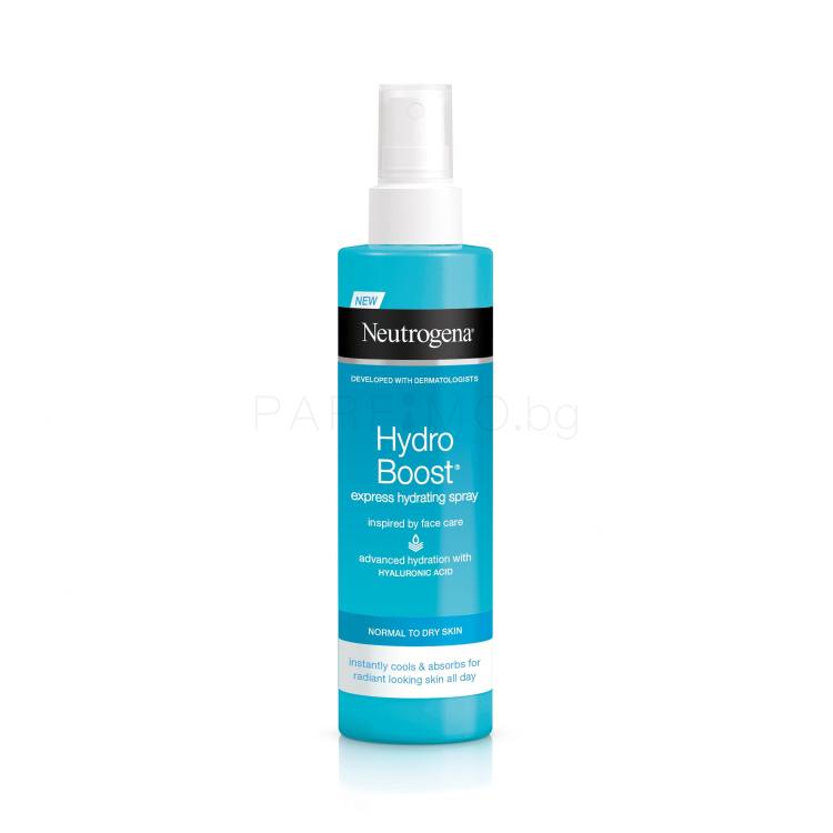 Neutrogena Hydro Boost Express Hydrating Spray Ароматна вода за тяло 200 ml