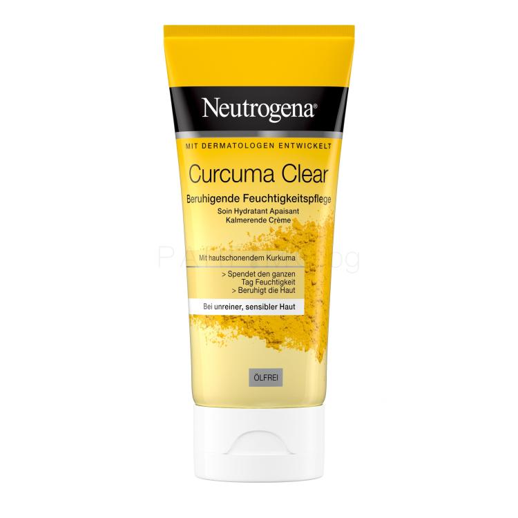 Neutrogena Curcuma Clear Moisturizing and Soothing Cream Дневен крем за лице 75 ml