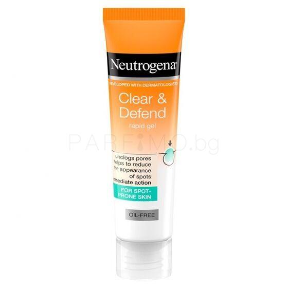 Neutrogena Clear &amp; Defend Rapid Gel Локална грижа 15 ml