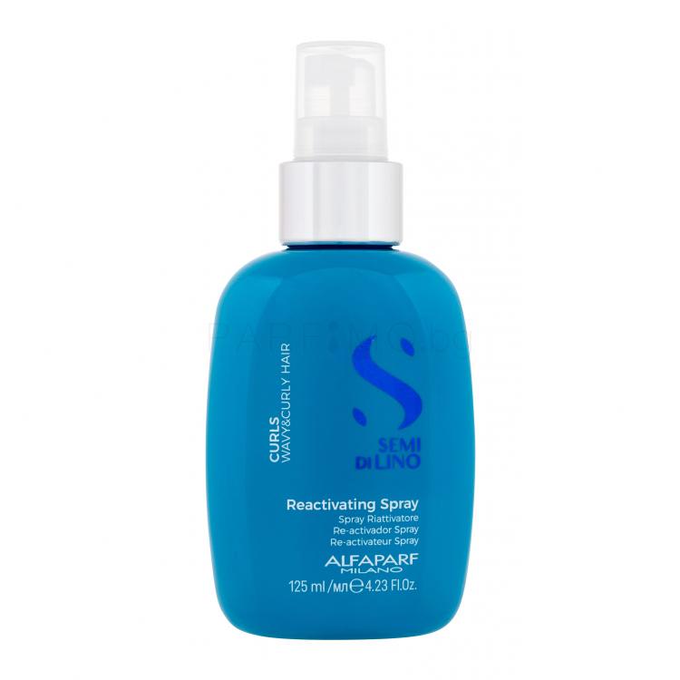 ALFAPARF MILANO Semi Di Lino Curls Reactivating Spray За термична обработка на косата за жени 125 ml