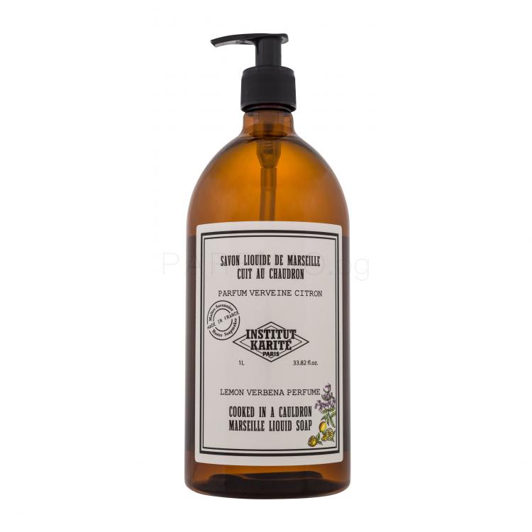 Institut Karité Marseille Liquid Soap Lemon Verbena Течен сапун за жени 1000 ml