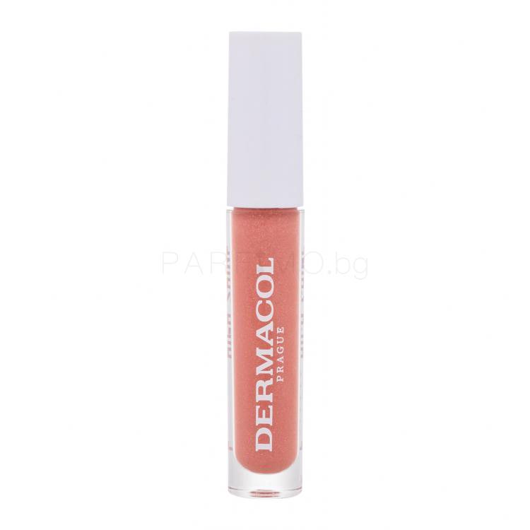 Dermacol F****** High Shine Lip Gloss Блясък за устни за жени 4 ml Нюанс 02