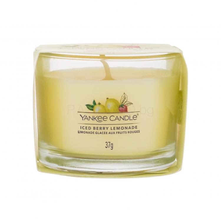 Yankee Candle Iced Berry Lemonade Ароматна свещ 37 g