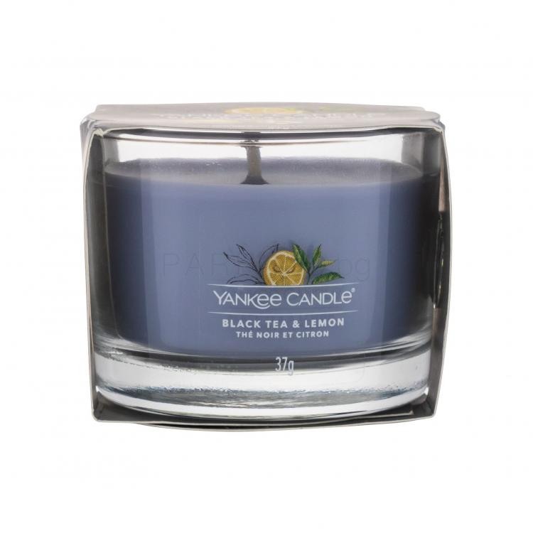 Yankee Candle Black Tea &amp; Lemon Ароматна свещ 37 g